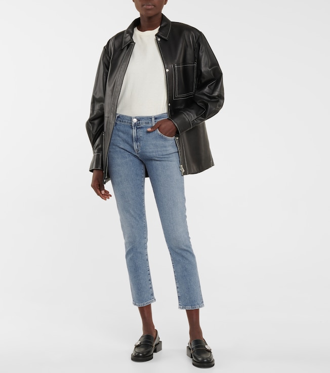 Citizens Of Humanity Elsa mid-rise slim cropped jeans