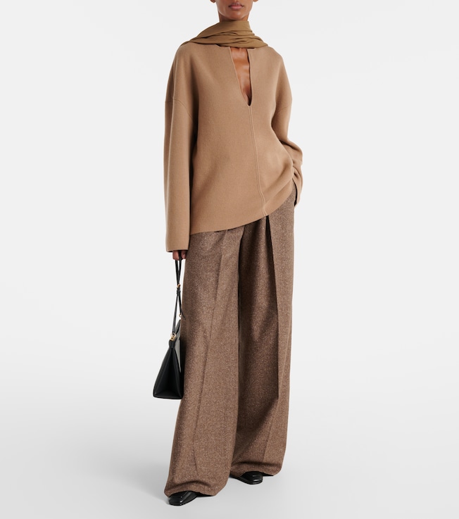 Jardin des Orangers Serafino wool and cashmere sweater