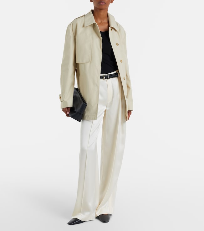 Vince Satin wide-leg pants