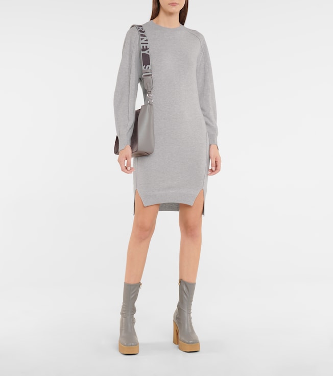 Stella McCartney Forever Stella wool sweatshirt dress