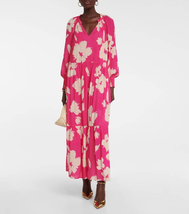 Velvet Luella printed maxi dress