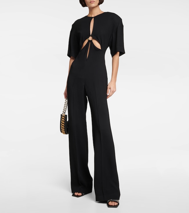 Stella McCartney Cut-out straight-leg jumpsuit