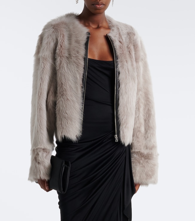 NOUR HAMMOUR Dianne shearling jacket