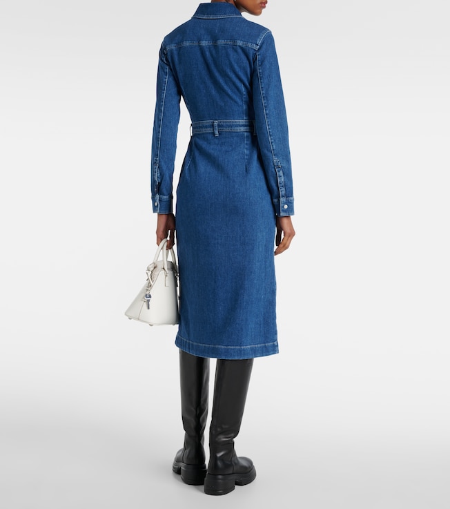 7 For All Mankind 7 For All Mankind Denim midi dress