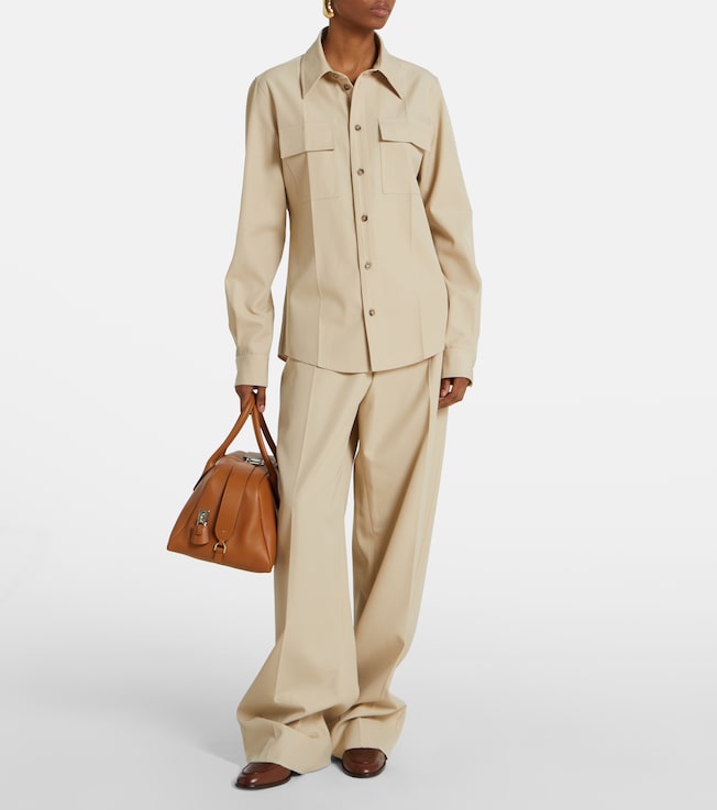Tod's Wool and cotton shirt