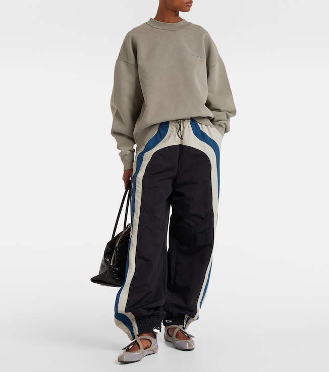THE ATTICO Cotton jersey sweatshirt