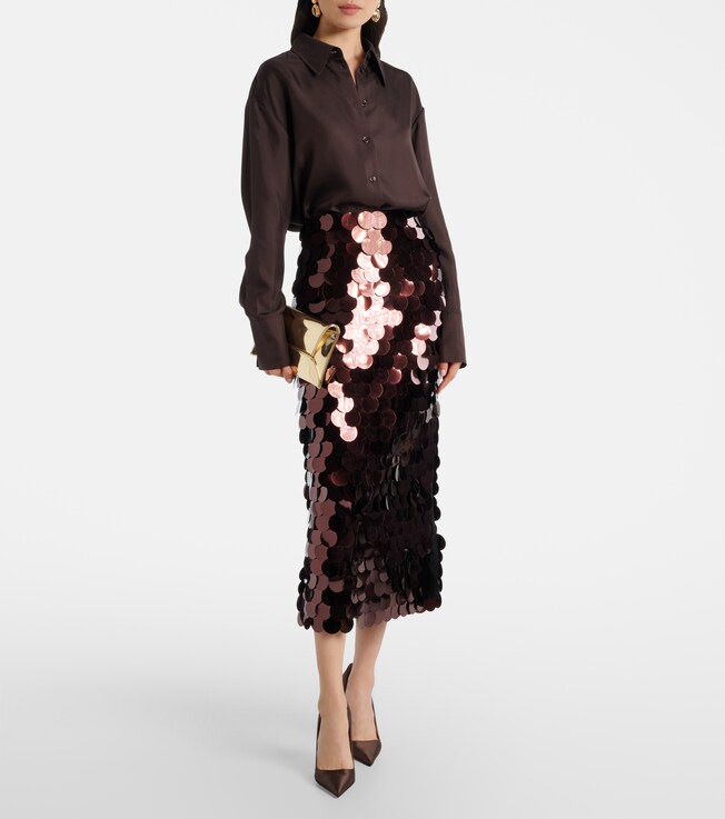 Roksanda Sequined midi skirt