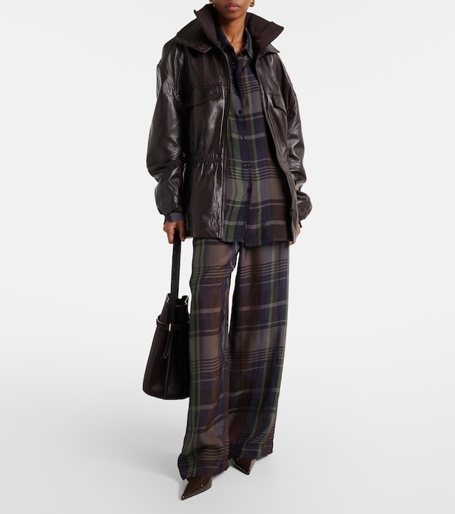 The Frankie Shop Carnaby leather jacket