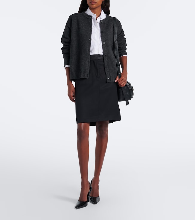 LOULOU DE SAISON Elsie miniskirt