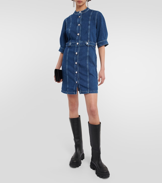 Marant Étoile - Rodwell cotton-canvas mini dress | Plush