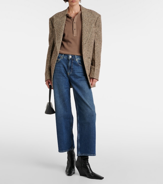 AG Jeans High-rise wide-leg jeans