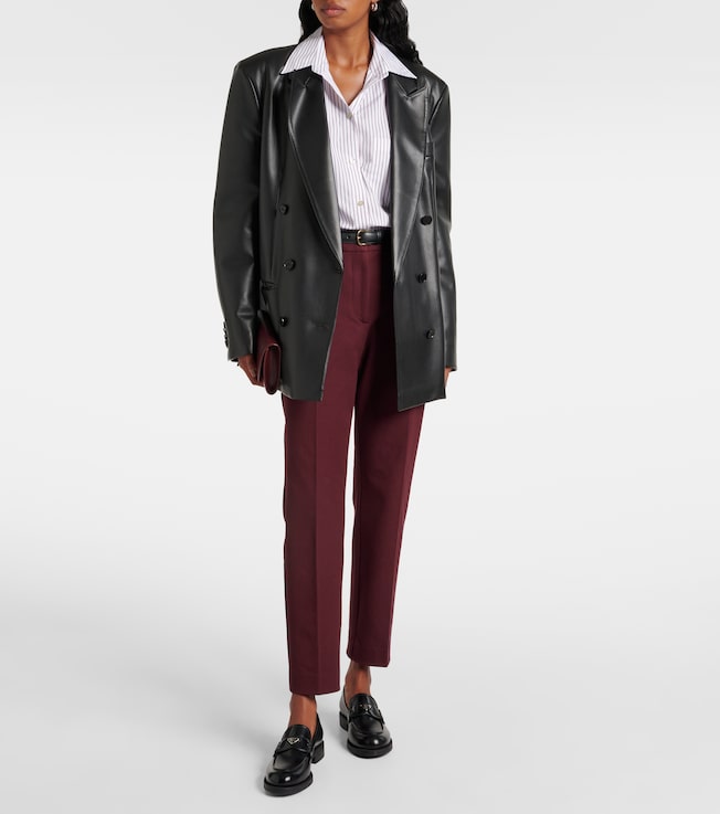 Vince Striped cotton poplin shirt