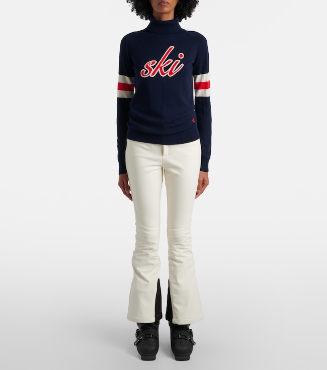PERFECT MOMENT Perfect Moment Neve wool turtleneck sweater
