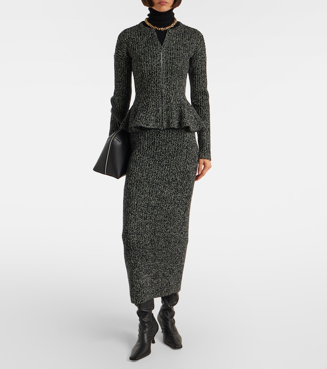 Max Mara Rodano wool-blend pencil skirt