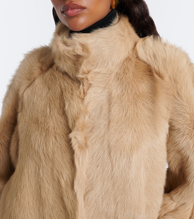 NOUR HAMMOUR Nour Hammour Blaise shearling coat