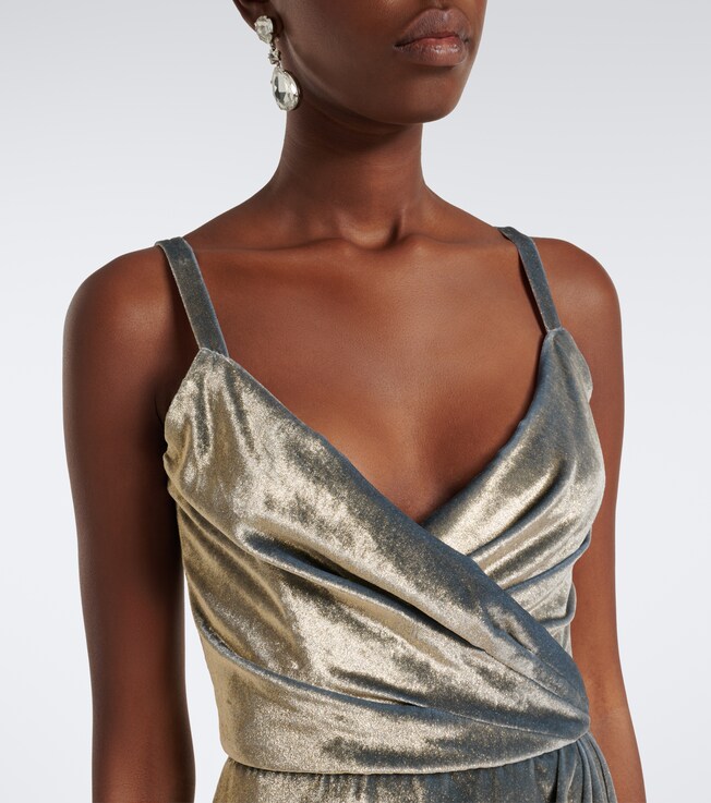 Dolce&Gabbana Dolce & Gabbana Velvet maxi dress