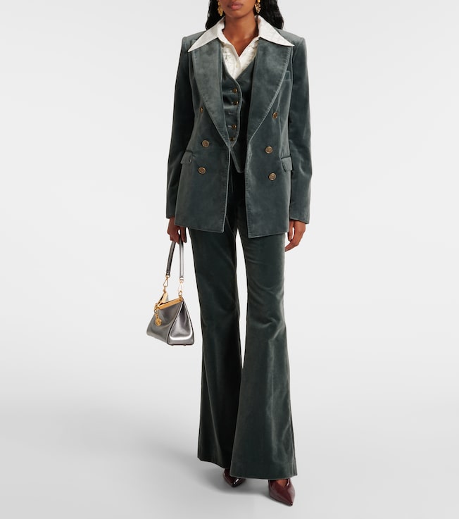 Etro Cotton flared pants