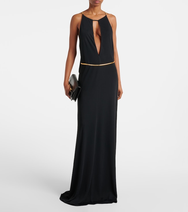 Tom Ford Cutout jersey gown