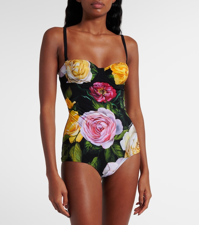 Dolce&Gabbana Floral printed swimsuit