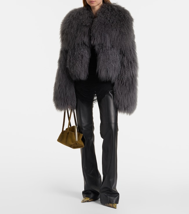 THE ATTICO Shearling jacket