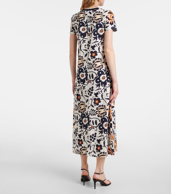La DoubleJ La DoubleJ Sporty Swing cotton jersey midi dress