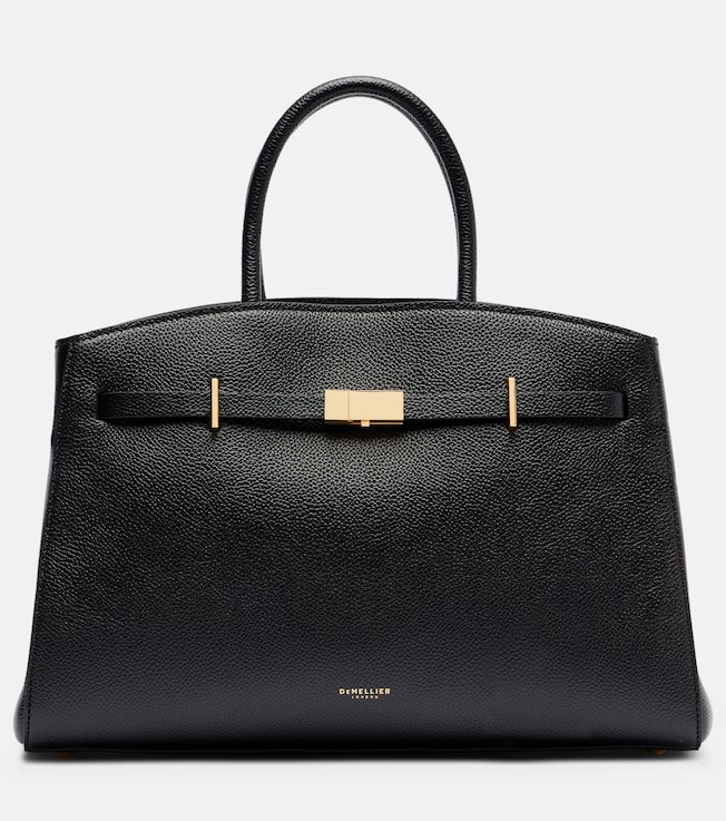DeMellier Hudson Midi leather tote bag