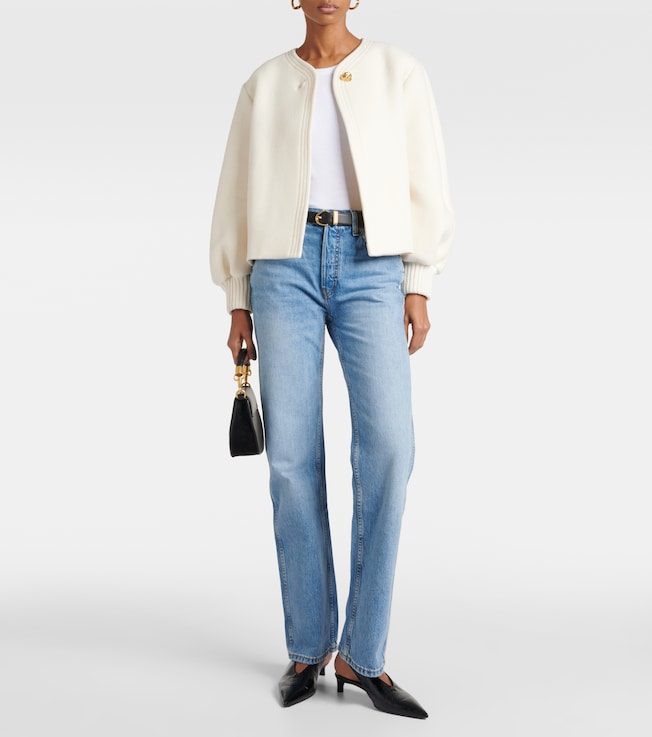 RE/DONE High-rise straight jeans