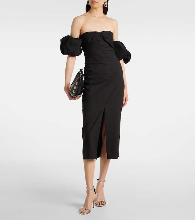 Isabel Marant Darlena off-shoulder midi dress