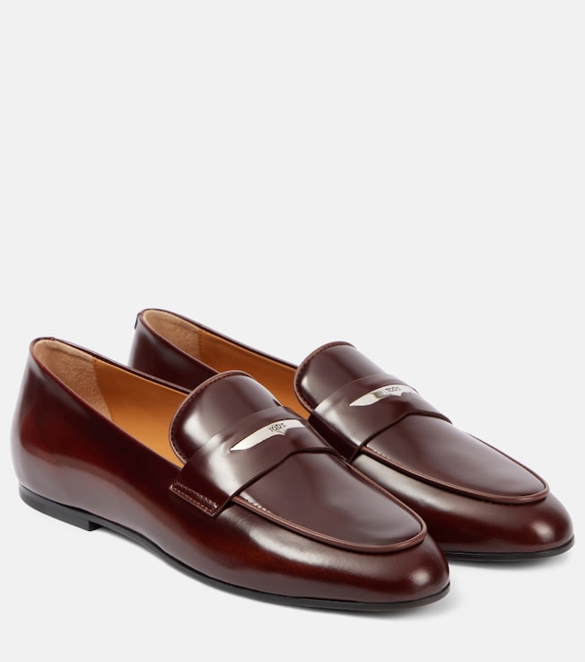 Tod's Leather penny loafers