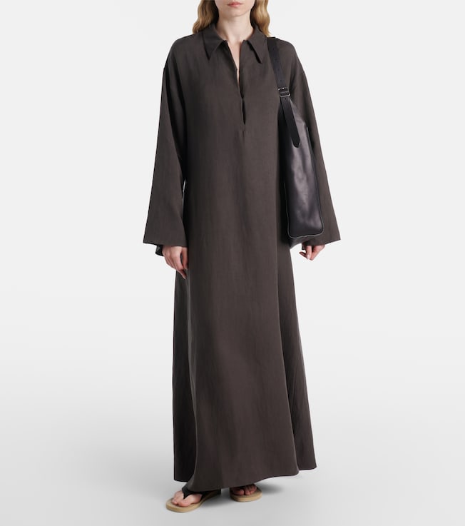 The Row Millen silk and linen kaftan