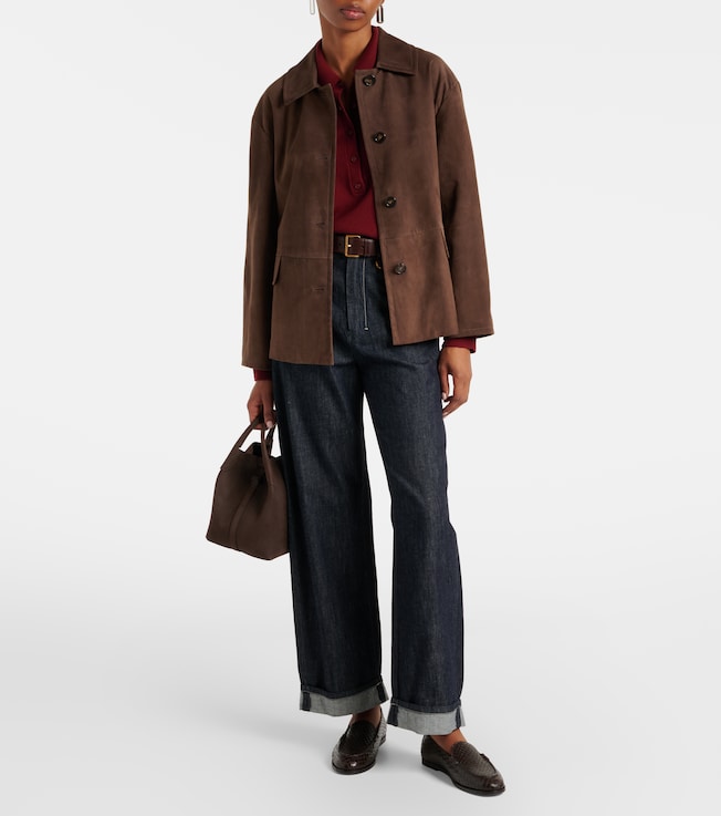 S Max Mara Charme suede jacket