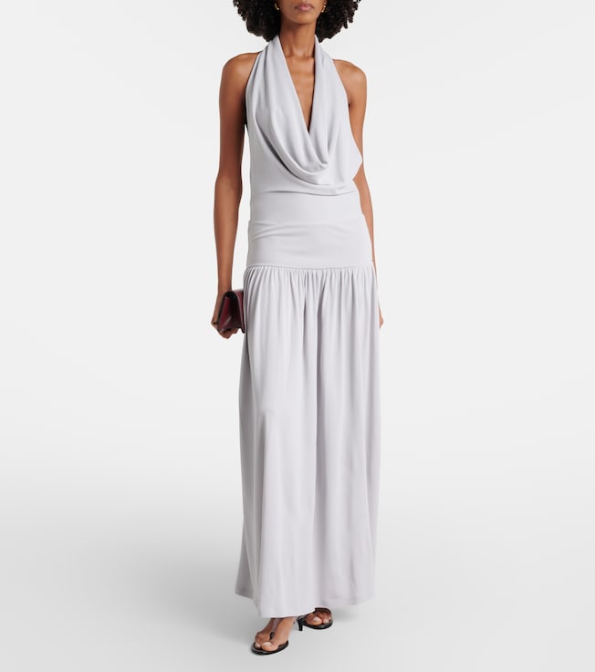 Aya Muse Spoe halterneck maxi dress