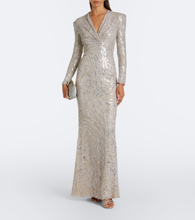 Jenny Packham Arizona embellished gown
