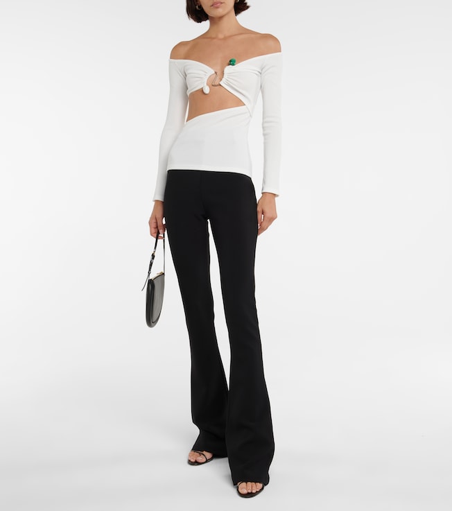 Christopher Esber Ring-detail cutout top
