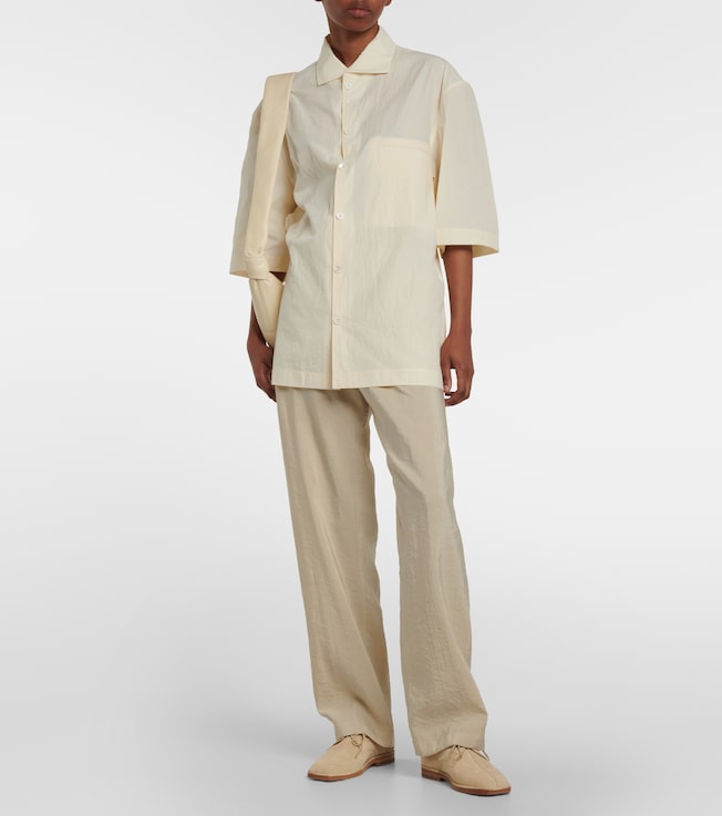 Lemaire Oversized cotton shirt