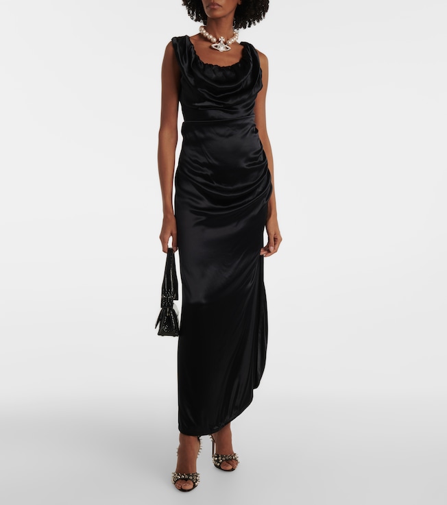Vivienne Westwood Vivienne Westwood Ginny satin pencil dress