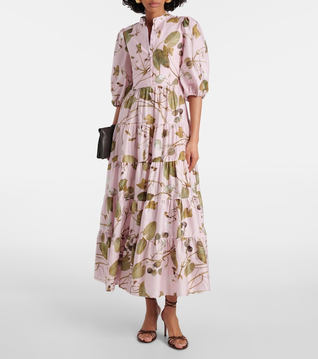Erdem Floral cotton shirt dress