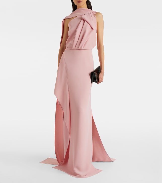 Maticevski Priority draped crêpe gown