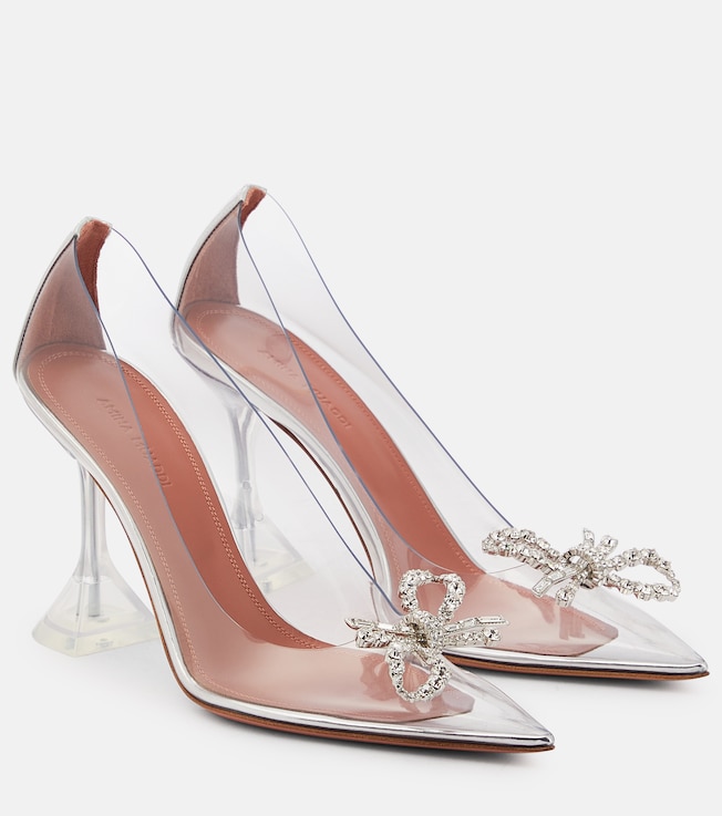 AMINA MUADDI Rosie PVC pumps