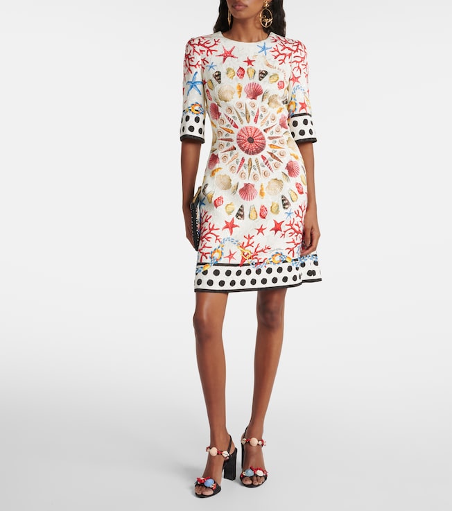 Dolce&Gabbana Capri printed minidress