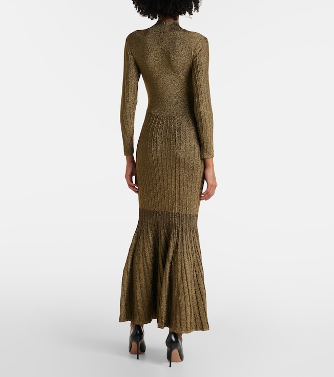 Staud Staud Raquel lamé maxi dress