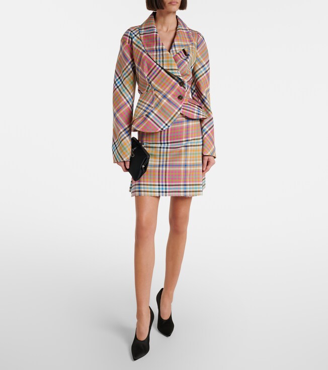 Vivienne Westwood Tartan virgin wool kilt