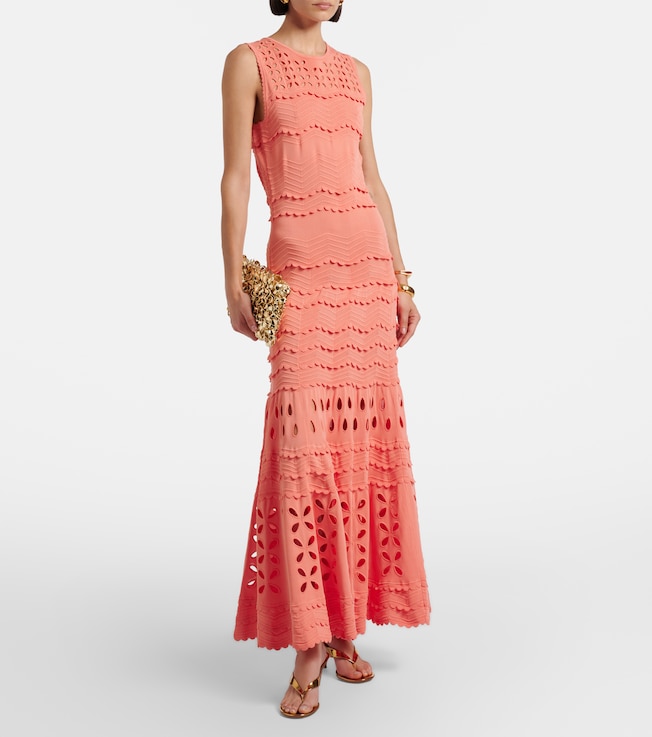 Ulla Johnson Lakshmi broderie anglaise maxi dress