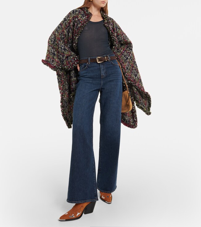 7 For All Mankind Scout high-rise wide-leg jeans