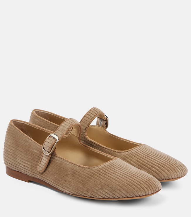 LE MONDE BERYL Corduroy Mary Jane flats