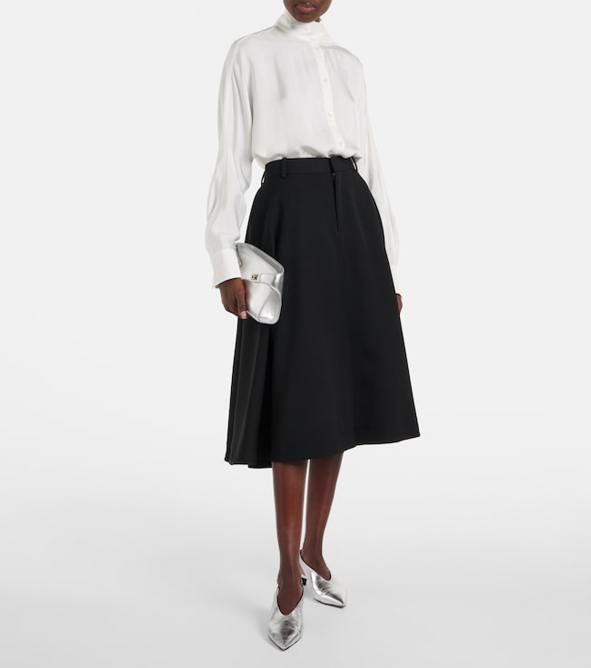 Ferragamo Tie-neck blouse