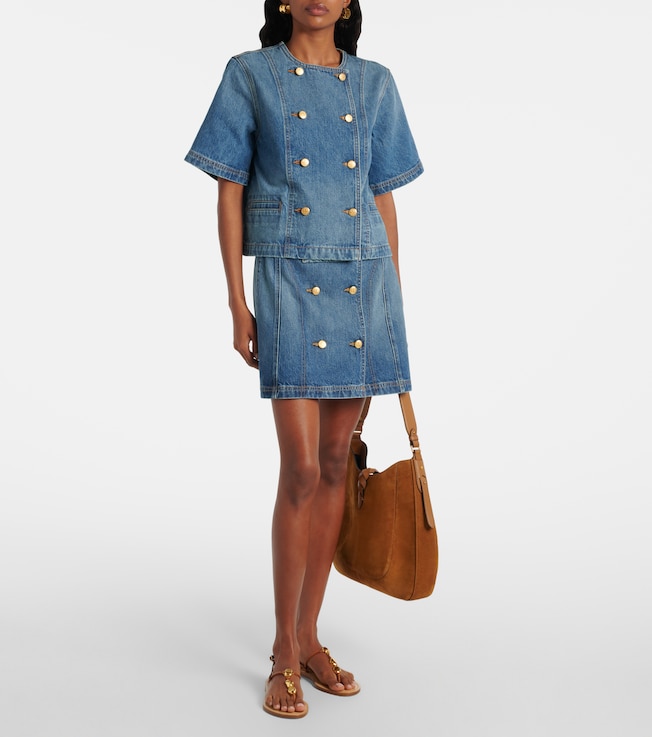 Ulla Johnson Ulla Johnson Clara denim miniskirt