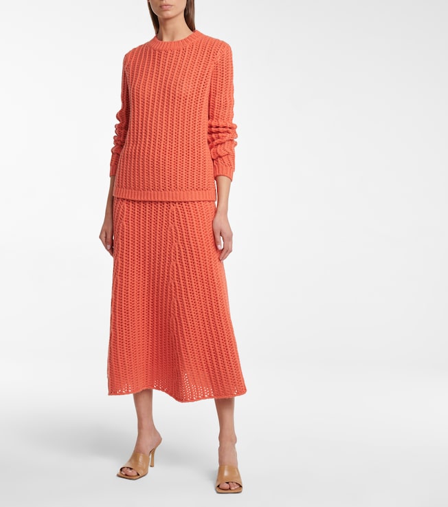 Gabriela Hearst Philippe bouclé-knit cashmere sweater