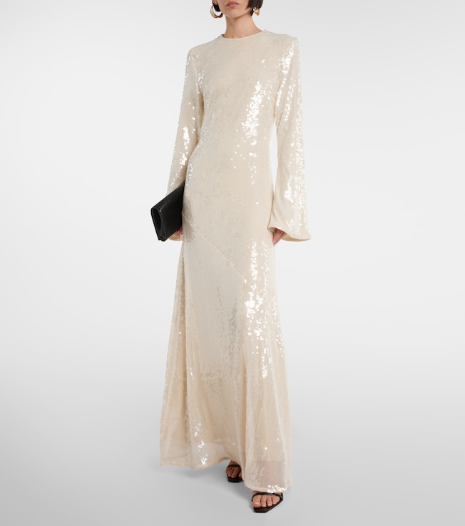 Rotate Sequined gown