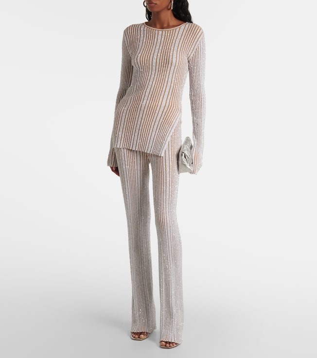 Missoni Sequined striped sweater